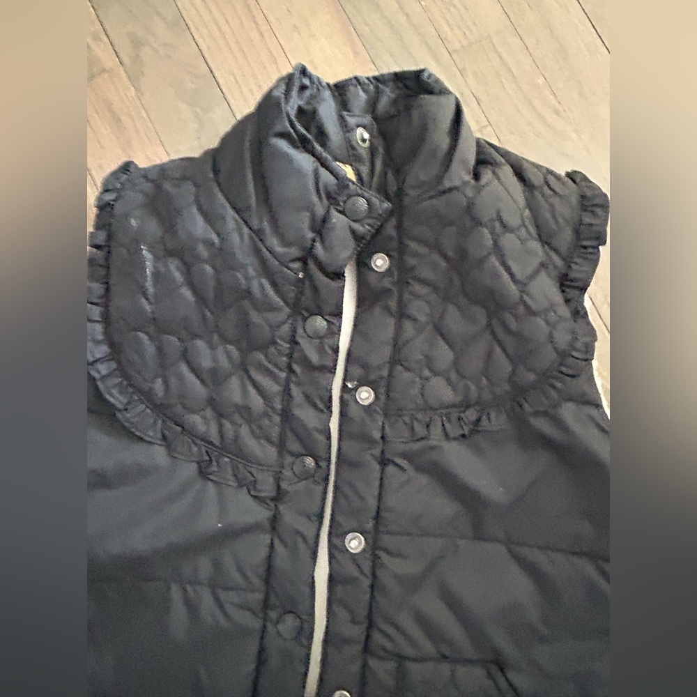 Roxy Black Quilted Vest